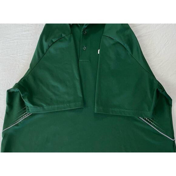 Under Armour Heat Gear Loose Polo Golf Shirt. Cal Poly Stitched, Men's L. EUC!! - Picture 2 of 5